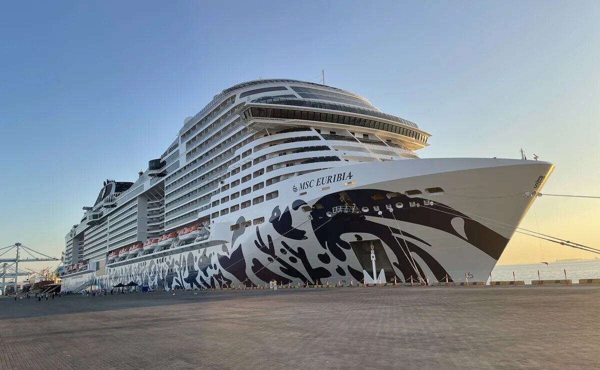 круизный лайнер msc euribia