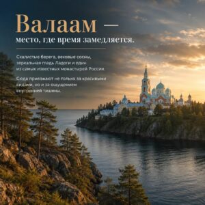 речной круиз на валаам